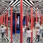 Wonderlab hall of mirrors at National Science and Media Museum