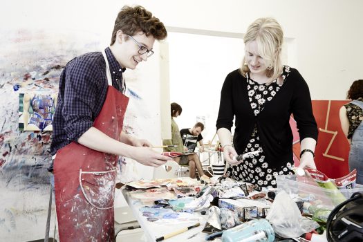 Fine Art Students. University of Leeds